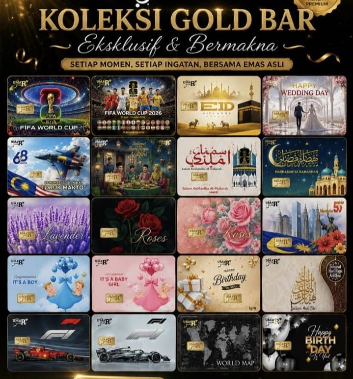 Koleksi Goldbar Naim Gold